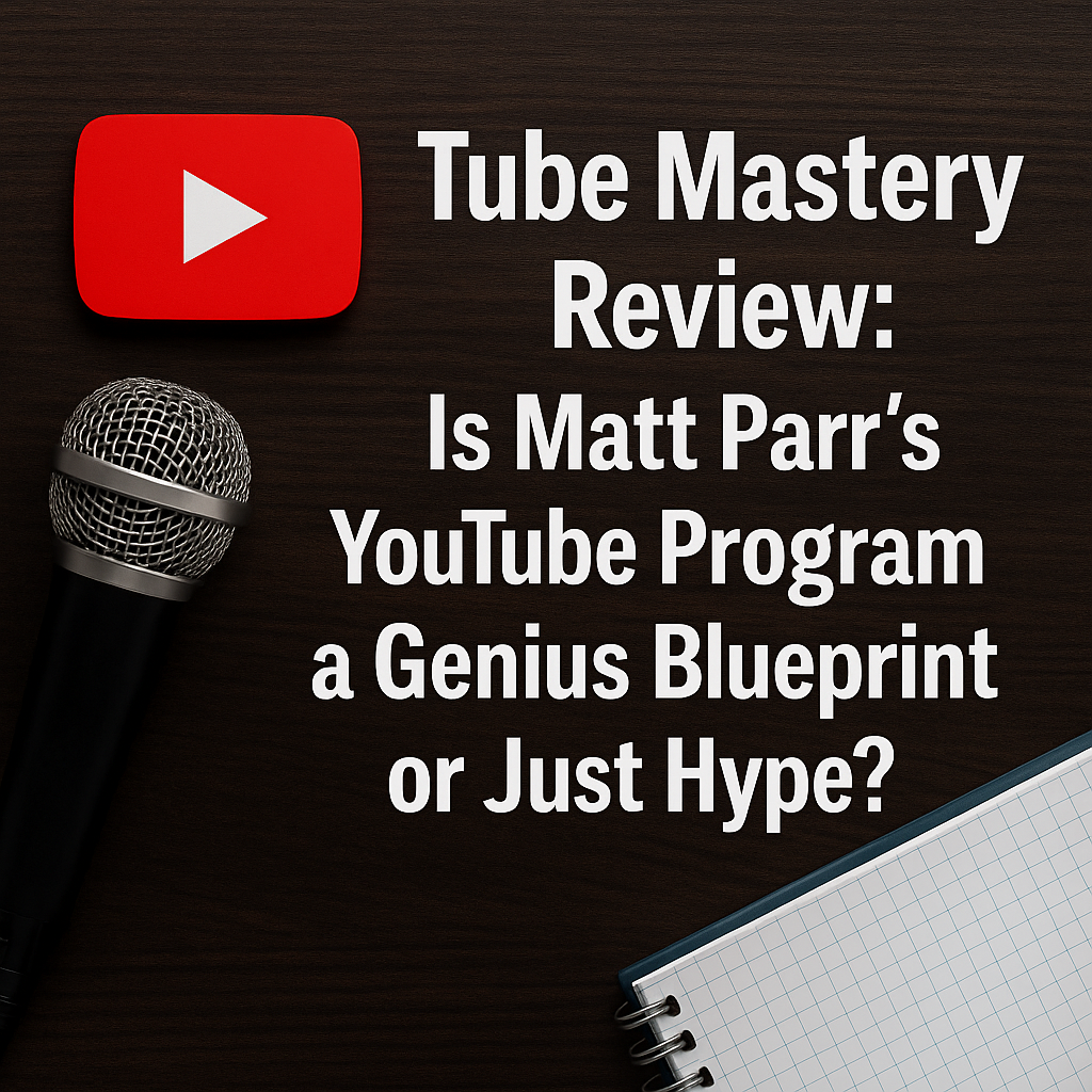 Tube Mastery Review - Is Matt Parr’s YouTube Program a Genius Blueprint or Just Hype?