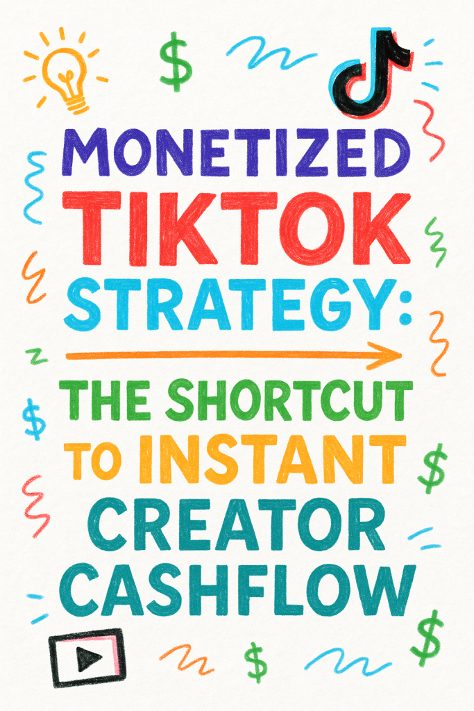 Monetized TikTok Strategy: The Shortcut to Instant Creator Cashflow