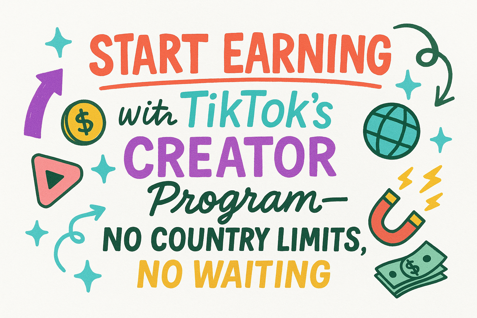 Start Earning with TikTok’s Creator Program—No Country Limits, No Waiting