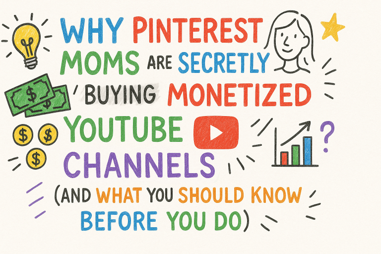 Why Pinterest Moms Are Secretly Buying Monetized YouTube Channels (And What You Should Know Before You Do)